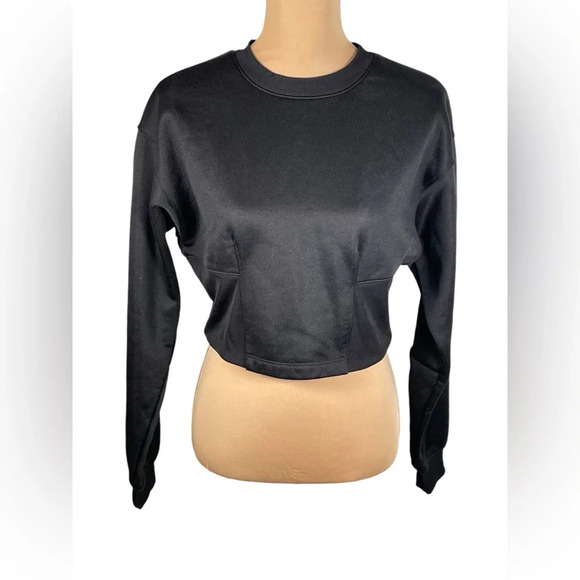Nike Sportswear‎ Chill Cropped Crewneck Top...Medium - Picture 3 of 12